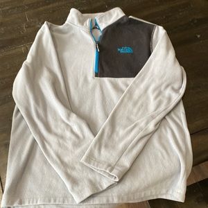 Mens North Face 1/2 zip